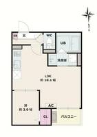 Jack shoho Ⅲの間取り