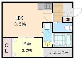 物件の間取り画像
