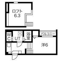 ラ・ネージュ筒井の間取り