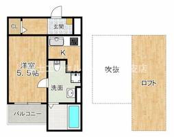 物件の間取り画像