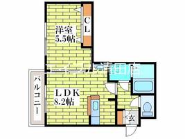 物件の間取り画像