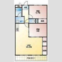 物件の間取り画像