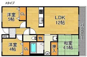 アヴニールHIKOの間取り