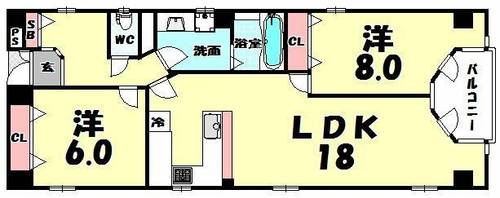 物件の間取り画像