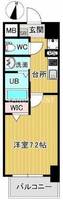エスポワール那の川の間取り