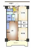 物件の間取り画像