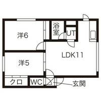 アドゥスィールⅡの間取り