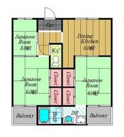物件の間取り画像