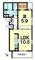 物件の間取り画像