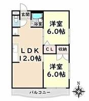 物件の間取り画像