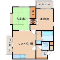 兵庫県尼崎市塚口町5丁目(マンション)の賃貸物件の間取り