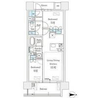 愛知県名古屋市中区丸の内2丁目(マンション)の賃貸物件の間取り