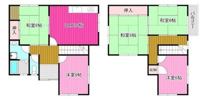 物件の間取り画像
