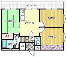 物件の間取り画像