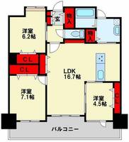 物件の間取り画像