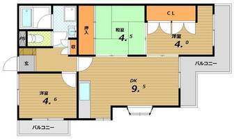 物件の間取り画像