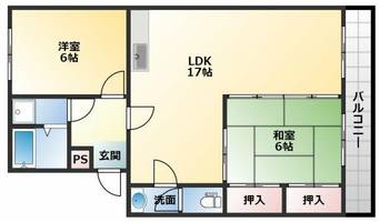 物件の間取り画像