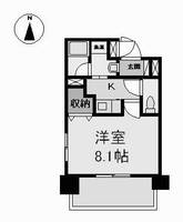 レーベスト志賀本通の間取り