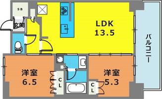 物件の間取り画像