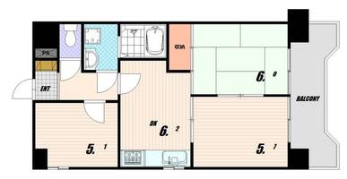 物件の間取り画像
