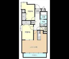 メゾン島田の間取り