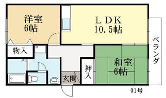 物件の間取り画像