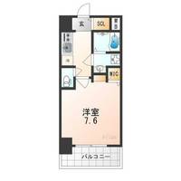 大阪府大阪市港区波除2丁目(マンション)の賃貸物件の間取り