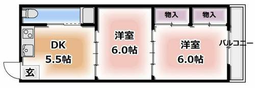 物件の間取り画像