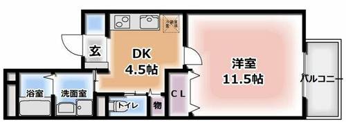 物件の間取り画像