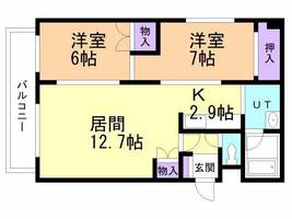 物件の間取り画像