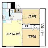 物件の間取り画像