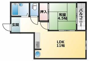 物件の間取り画像