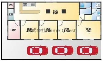 物件の間取り画像