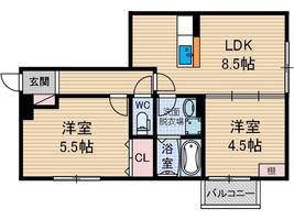 物件の間取り画像