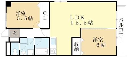 物件の間取り画像