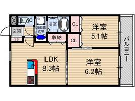 物件の間取り画像