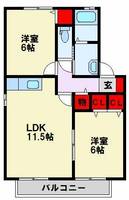 物件の間取り画像