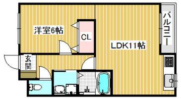 物件の間取り画像