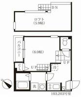 物件の間取り画像