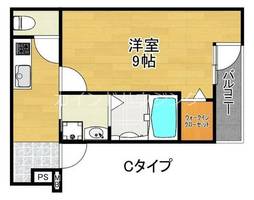 フジパレス西住之江ウエストの間取り