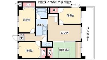 物件の間取り画像