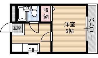 リュイール樋口202の間取り