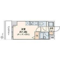 愛知県名古屋市瑞穂区惣作町1丁目(マンション)の賃貸物件の間取り