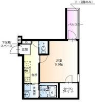 物件の間取り画像