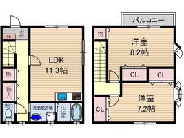 物件の間取り画像