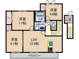 物件の間取り画像