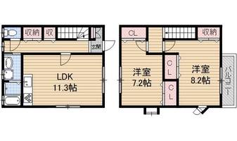 物件の間取り画像