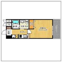 エンクレスト渡辺通の間取り