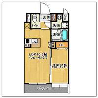 クリムゾン博多IIの間取り