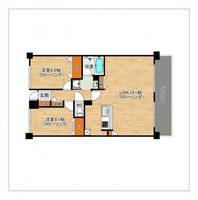 インペリアル大賀Ⅰ205の間取り